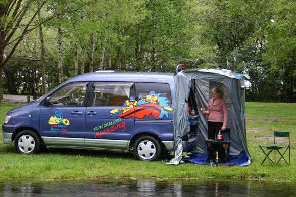 backpacker sleeper van